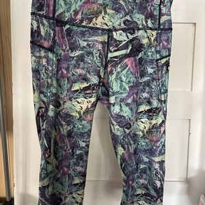 lululemon athletica Multicolor Patterned Leggings